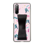 Slim Protection Case - STAND & RING RIBBON Black［ HATSUNE MIKU - Ribbon - Instrumental - Pink ］