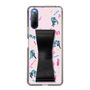 Slim Protection Case - STAND & RING RIBBON Black［ HATSUNE MIKU - Ribbon - Instrumental - Pink ］