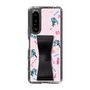 Slim Protection Case - STAND & RING RIBBON Black［ HATSUNE MIKU - Ribbon - Instrumental - Pink ］