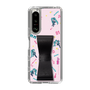 Slim Protection Case - STAND & RING RIBBON Black［ HATSUNE MIKU - Ribbon - Instrumental - Pink ］