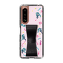 Slim Protection Case - STAND & RING RIBBON Black［ HATSUNE MIKU - Ribbon - Instrumental - Pink ］