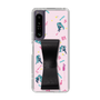 Slim Protection Case - STAND & RING RIBBON Black［ HATSUNE MIKU - Ribbon - Instrumental - Pink ］