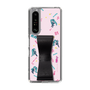 Slim Protection Case - STAND & RING RIBBON Black［ HATSUNE MIKU - Ribbon - Instrumental - Pink ］