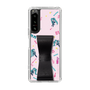 Slim Protection Case - STAND & RING RIBBON Black［ HATSUNE MIKU - Ribbon - Instrumental - Pink ］
