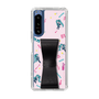 Slim Protection Case - STAND & RING RIBBON Black［ HATSUNE MIKU - Ribbon - Instrumental - Pink ］