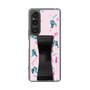 Slim Protection Case - STAND & RING RIBBON Black［ HATSUNE MIKU - Ribbon - Instrumental - Pink ］