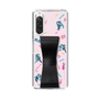 Slim Protection Case - STAND & RING RIBBON Black［ HATSUNE MIKU - Ribbon - Instrumental - Pink ］