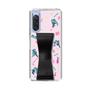 Slim Protection Case - STAND & RING RIBBON Black［ HATSUNE MIKU - Ribbon - Instrumental - Pink ］