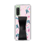 Slim Protection Case - STAND & RING RIBBON Black［ HATSUNE MIKU - Ribbon - Instrumental - Pink ］