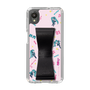 Slim Protection Case - STAND & RING RIBBON Black［ HATSUNE MIKU - Ribbon - Instrumental - Pink ］