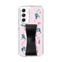 Slim Protection Case - STAND & RING RIBBON Black［ HATSUNE MIKU - Ribbon - Instrumental - Pink ］