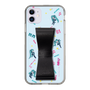 Slim Protection Case - STAND & RING RIBBON Black［ HATSUNE MIKU - Ribbon - Instrumental - Blue ］