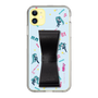 Slim Protection Case - STAND & RING RIBBON Black［ HATSUNE MIKU - Ribbon - Instrumental - Blue ］