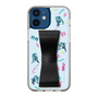 Slim Protection Case - STAND & RING RIBBON Black［ HATSUNE MIKU - Ribbon - Instrumental - Blue ］