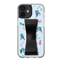 Slim Protection Case - STAND & RING RIBBON Black［ HATSUNE MIKU - Ribbon - Instrumental - Blue ］