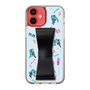 Slim Protection Case - STAND & RING RIBBON Black［ HATSUNE MIKU - Ribbon - Instrumental - Blue ］