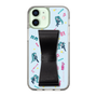 Slim Protection Case - STAND & RING RIBBON Black［ HATSUNE MIKU - Ribbon - Instrumental - Blue ］