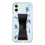 Slim Protection Case - STAND & RING RIBBON Black［ HATSUNE MIKU - Ribbon - Instrumental - Blue ］
