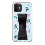 Slim Protection Case - STAND & RING RIBBON Black［ HATSUNE MIKU - Ribbon - Instrumental - Blue ］