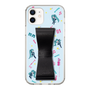 Slim Protection Case - STAND & RING RIBBON Black［ HATSUNE MIKU - Ribbon - Instrumental - Blue ］