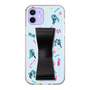 Slim Protection Case - STAND & RING RIBBON Black［ HATSUNE MIKU - Ribbon - Instrumental - Blue ］