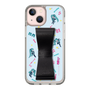 Slim Protection Case - STAND & RING RIBBON Black［ HATSUNE MIKU - Ribbon - Instrumental - Blue ］