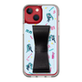 Slim Protection Case - STAND & RING RIBBON Black［ HATSUNE MIKU - Ribbon - Instrumental - Blue ］