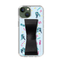 Slim Protection Case - STAND & RING RIBBON Black［ HATSUNE MIKU - Ribbon - Instrumental - Blue ］
