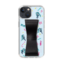 Slim Protection Case - STAND & RING RIBBON Black［ HATSUNE MIKU - Ribbon - Instrumental - Blue ］