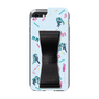 Slim Protection Case - STAND & RING RIBBON Black［ HATSUNE MIKU - Ribbon - Instrumental - Blue ］