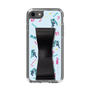 Slim Protection Case - STAND & RING RIBBON Black［ HATSUNE MIKU - Ribbon - Instrumental - Blue ］
