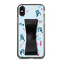 Slim Protection Case - STAND & RING RIBBON Black［ HATSUNE MIKU - Ribbon - Instrumental - Blue ］