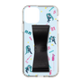 Slim Protection Case - STAND & RING RIBBON Black［ HATSUNE MIKU - Ribbon - Instrumental - Blue ］