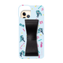 Slim Protection Case - STAND & RING RIBBON Black［ HATSUNE MIKU - Ribbon - Instrumental - Blue ］
