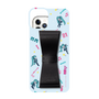 Slim Protection Case - STAND & RING RIBBON Black［ HATSUNE MIKU - Ribbon - Instrumental - Blue ］