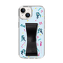 Slim Protection Case - STAND & RING RIBBON Black［ HATSUNE MIKU - Ribbon - Instrumental - Blue ］