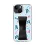 Slim Protection Case - STAND & RING RIBBON Black［ HATSUNE MIKU - Ribbon - Instrumental - Blue ］