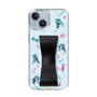 Slim Protection Case - STAND & RING RIBBON Black［ HATSUNE MIKU - Ribbon - Instrumental - Blue ］