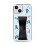 Slim Protection Case - STAND & RING RIBBON Black［ HATSUNE MIKU - Ribbon - Instrumental - Blue ］