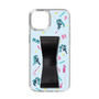 Slim Protection Case - STAND & RING RIBBON Black［ HATSUNE MIKU - Ribbon - Instrumental - Blue ］