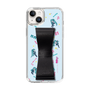 Slim Protection Case - STAND & RING RIBBON Black［ HATSUNE MIKU - Ribbon - Instrumental - Blue ］