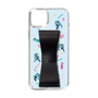 Slim Protection Case - STAND & RING RIBBON Black［ HATSUNE MIKU - Ribbon - Instrumental - Blue ］