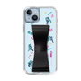 Slim Protection Case - STAND & RING RIBBON Black［ HATSUNE MIKU - Ribbon - Instrumental - Blue ］