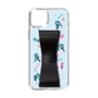 Slim Protection Case - STAND & RING RIBBON Black［ HATSUNE MIKU - Ribbon - Instrumental - Blue ］
