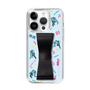 Slim Protection Case - STAND & RING RIBBON Black［ HATSUNE MIKU - Ribbon - Instrumental - Blue ］