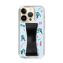 Slim Protection Case - STAND & RING RIBBON Black［ HATSUNE MIKU - Ribbon - Instrumental - Blue ］