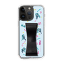 Slim Protection Case - STAND & RING RIBBON Black［ HATSUNE MIKU - Ribbon - Instrumental - Blue ］