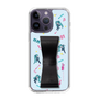 Slim Protection Case - STAND & RING RIBBON Black［ HATSUNE MIKU - Ribbon - Instrumental - Blue ］