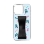 Slim Protection Case - STAND & RING RIBBON Black［ HATSUNE MIKU - Ribbon - Instrumental - Blue ］