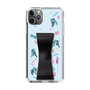 Slim Protection Case - STAND & RING RIBBON Black［ HATSUNE MIKU - Ribbon - Instrumental - Blue ］